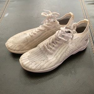 Slightly used rebel revolt cheer shoes